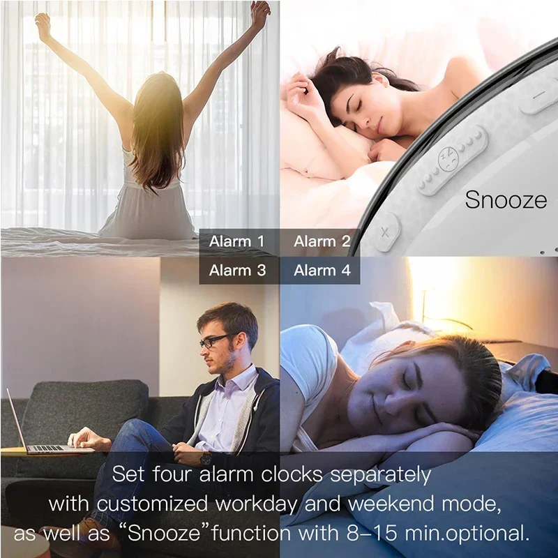 Sunrise Alarm Clock Display